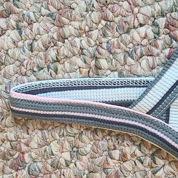 SO BRAND WOMENS PLUS JUNIOR SIZE SUMMER PINK STRIPED "WAFFLE" TANK SIZE 2X - Picture 7 of 15